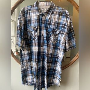 Blue 5XL Shirt